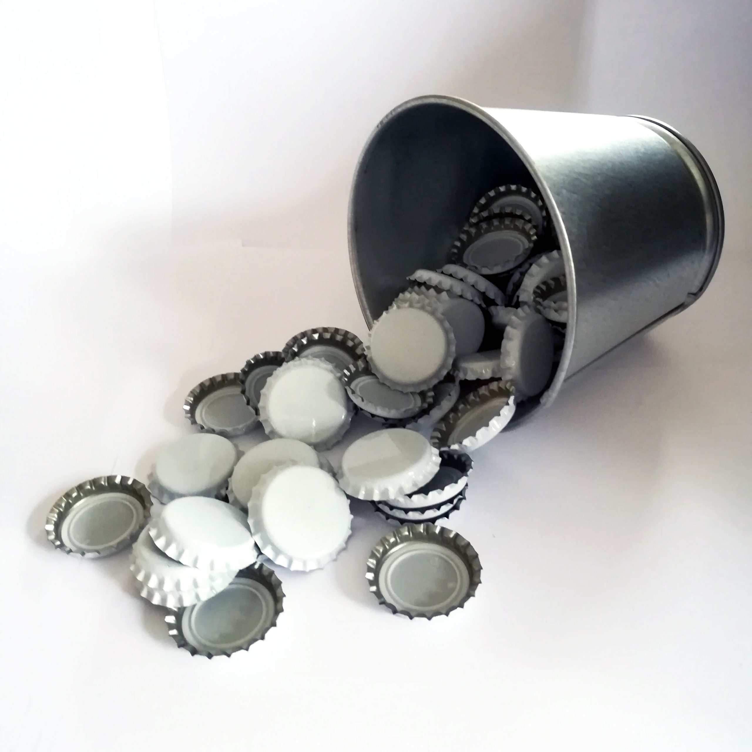 pour bouteilles de bi/ère standard capsules de bi/ère Capsules de couronne 26 mm noir 1000 pi/èces