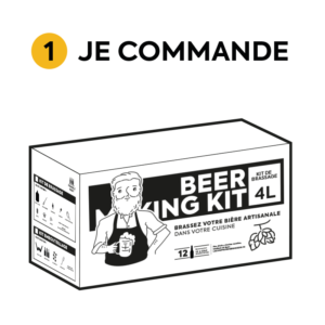 Kit brassage biere, kit biere maison, kit fabrication biere - Mini kit gold