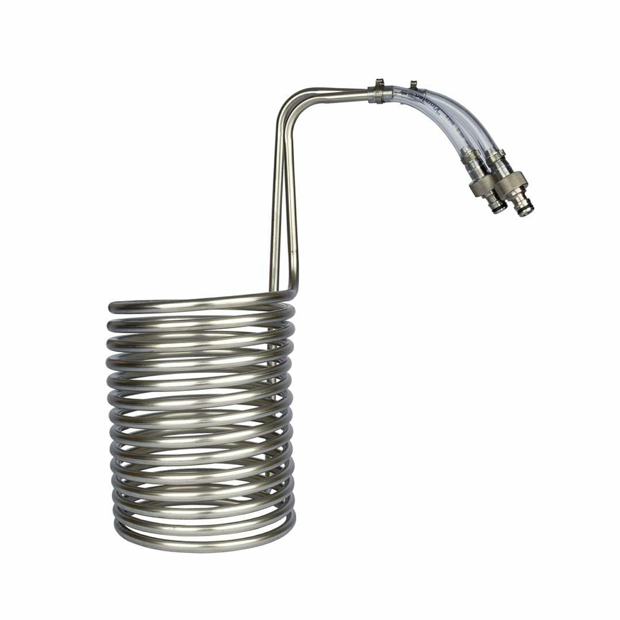 Refroidisseur De Moût Brewferm Chill'in 20 - Inox, Refroidit 20L En 20 Minutes, Pour Brassage Bière