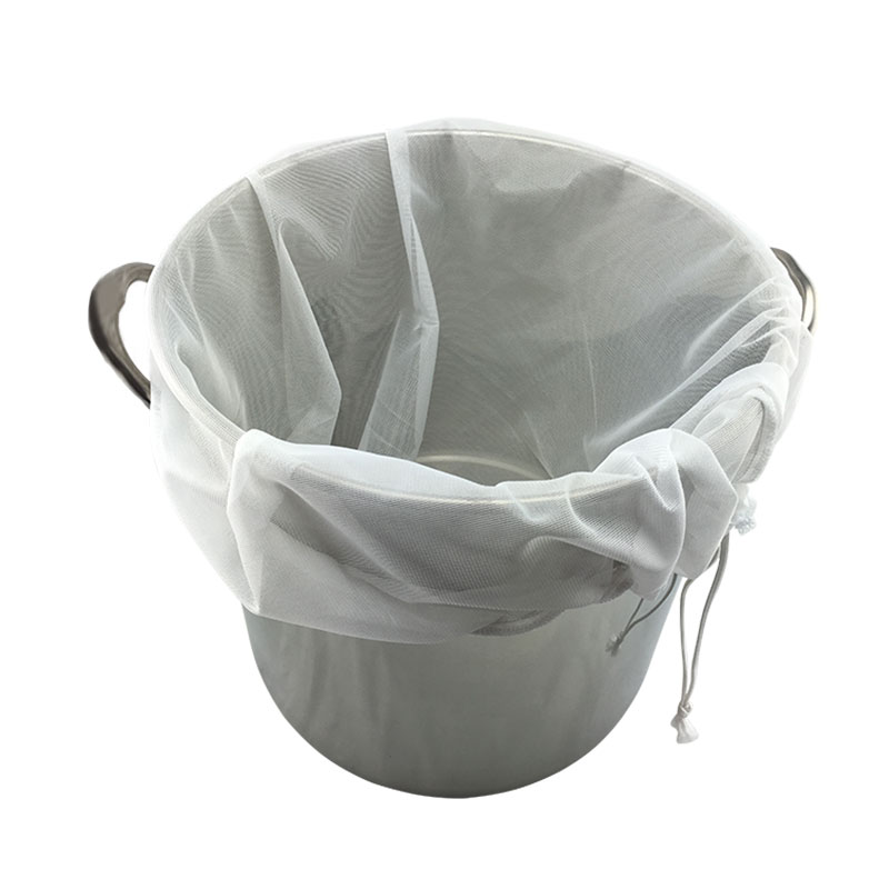 Sacs de Brassage filtrant, Sacs filtrants Blancs en Maille Fine avec  Plusieurs Tailles réutilisables pour Tous Les Grains de Brassage, Presse à  vin, Cordon de Serrage, Infusion dans Un Sac (3045) 