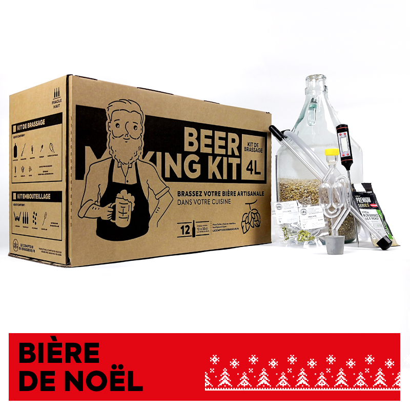 Achat Beer Kit Débutant Bière de noël - Kit de brassage pas cher