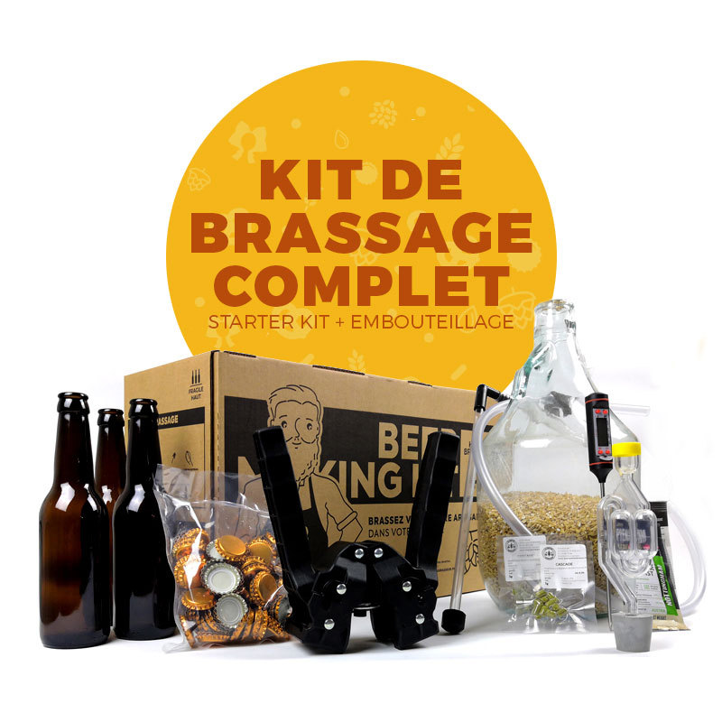 Kit complet de Brassage Artisanal Bière de Noël 5 litres - Mon Kit