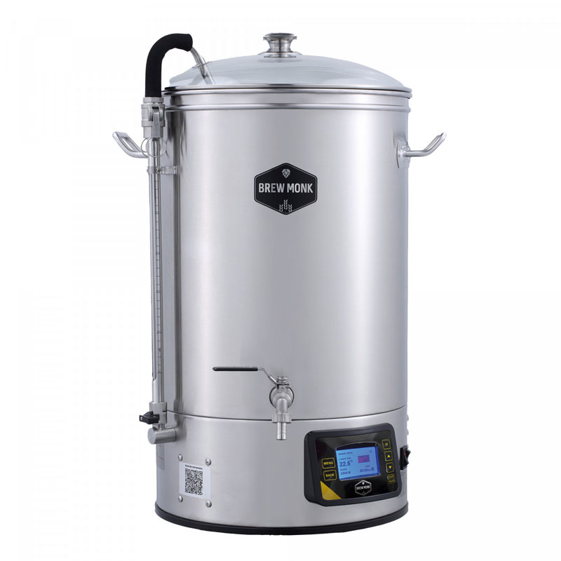 Cuve de brassage en inox pour débutant - 40 litres